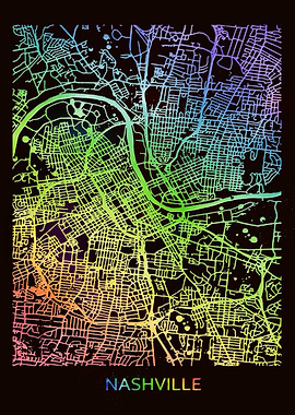 Nashville City Map