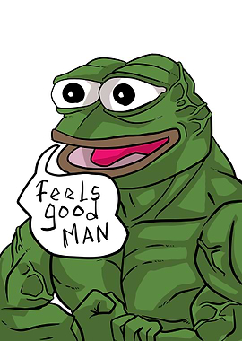 pepe feeling good