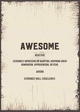 awesome definition