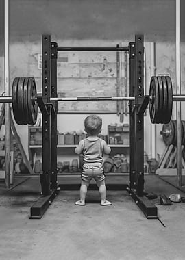 Future Powerlifter Kid