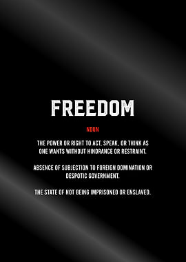freedom definition