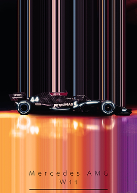 Mercedes AMG W11 Race Car