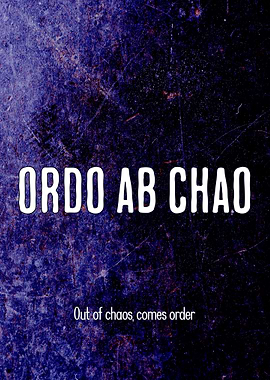 Ordo ab Chao Latin Quote 2