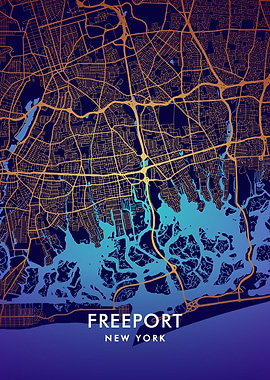 Freeport New York Map