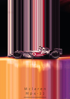 Mclaren MP4 22 F1 Car