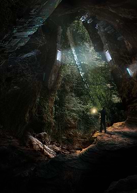 Scifi Cave