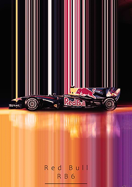 RedBull RB6 F1 Race Car