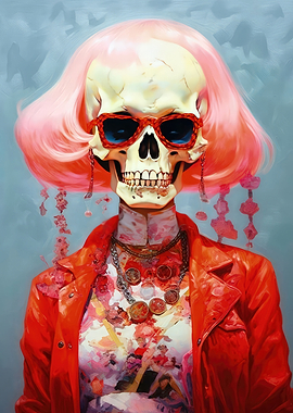 Fashionista Skull 001
