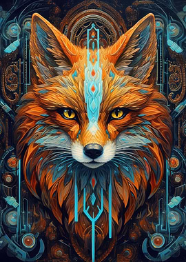 Neon Tribe Fox