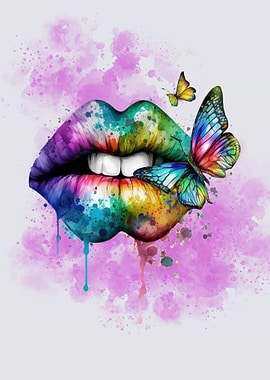 Butterfly Splash Lip