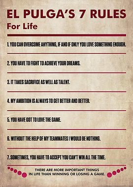 EL PULGAS 7 RULES