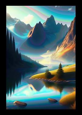 Mountains And Water Views