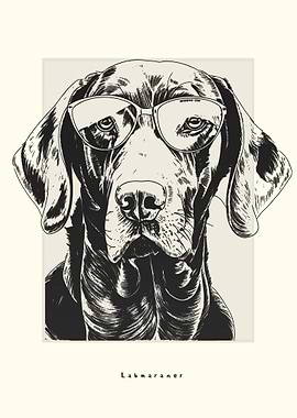 Labmaraner Illustration