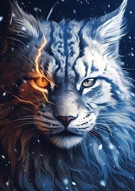 Lightning Flash Lynx Eyes