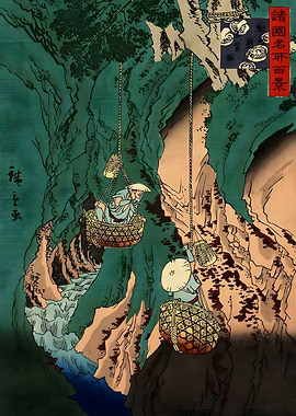 Ukiyo e Watake Mushroom