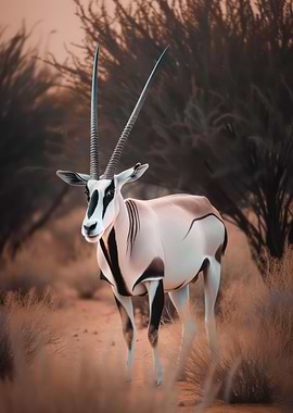 Elegant oryx