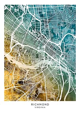 Richmond Virginia Map