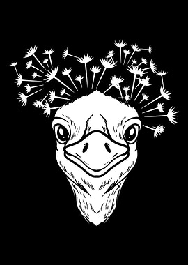 Ostrich Flightless Bird