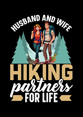 Hiking Couple Hiking Buddy