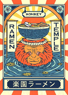 Japanese Myth Monkey