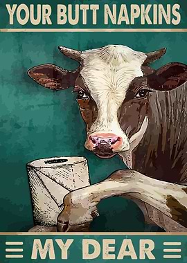 Your Butt Napkins My Dear