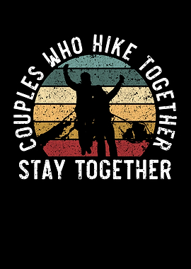 Hiking Couple Hiking Buddy