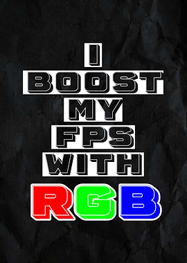 RGB PC Gaming Meme Quote