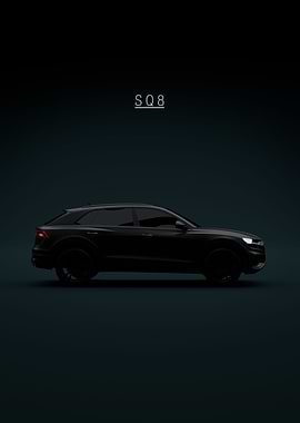 Audi SQ8 2021 full black