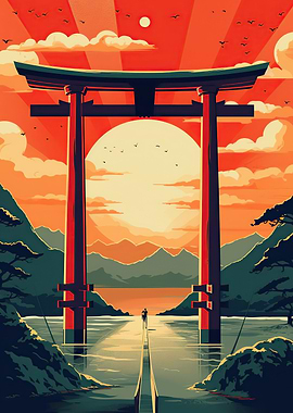 Torii Gate Japanese