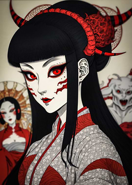 Beauty Demonic Princess