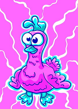 aesthetic chicken cute