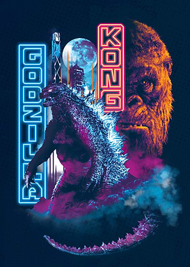 Godzilla & Kong Skyline