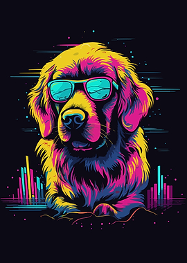 The Chill Mob Dog Poster