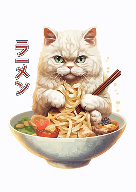 cat japan ramen