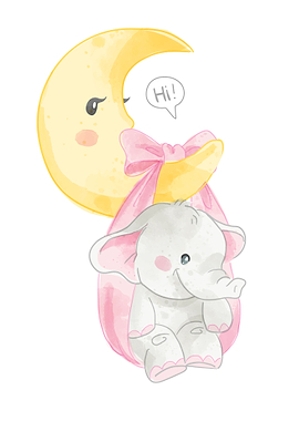 Cute little elephant