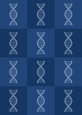DNA Science Icons Pop Art