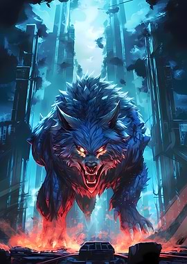 Night City Wolf