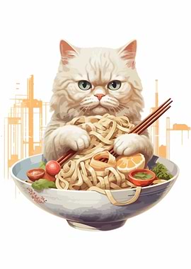 cat japan ramen