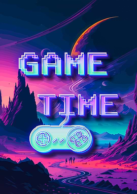 Gaming Room Gaming Poster