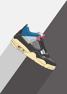 jordan 4 black unla