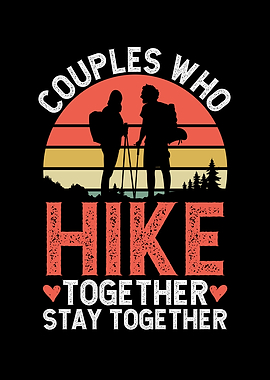 Hiking Couple Hiking Buddy