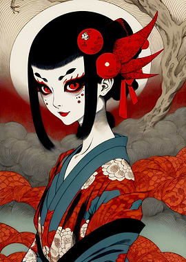 Portrait of a cute girl