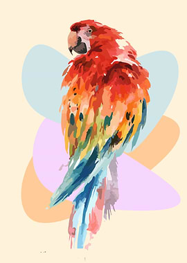Abstract animal full color