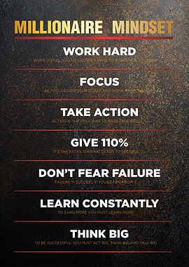 millionaire mindset