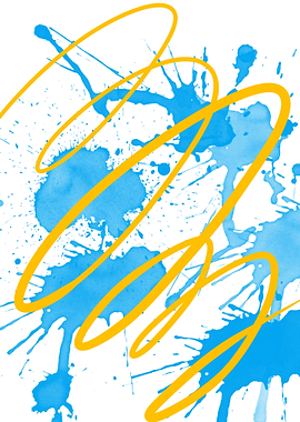 splash art decoration