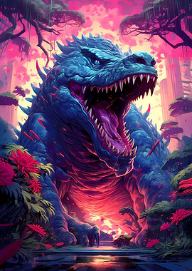 Ancient Alligator Monster