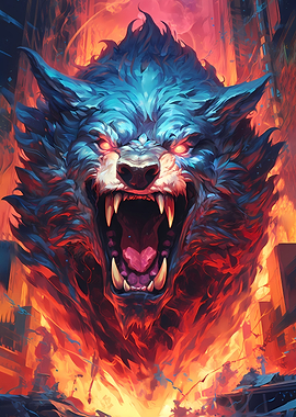 Flame Wolf