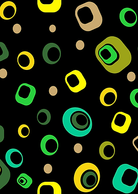 squares green abstract