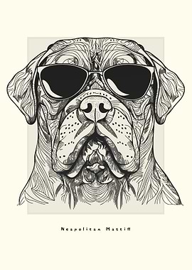 Neapolitan Mastiff Sketch