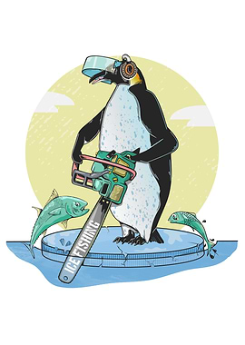 King Penguin Fishing